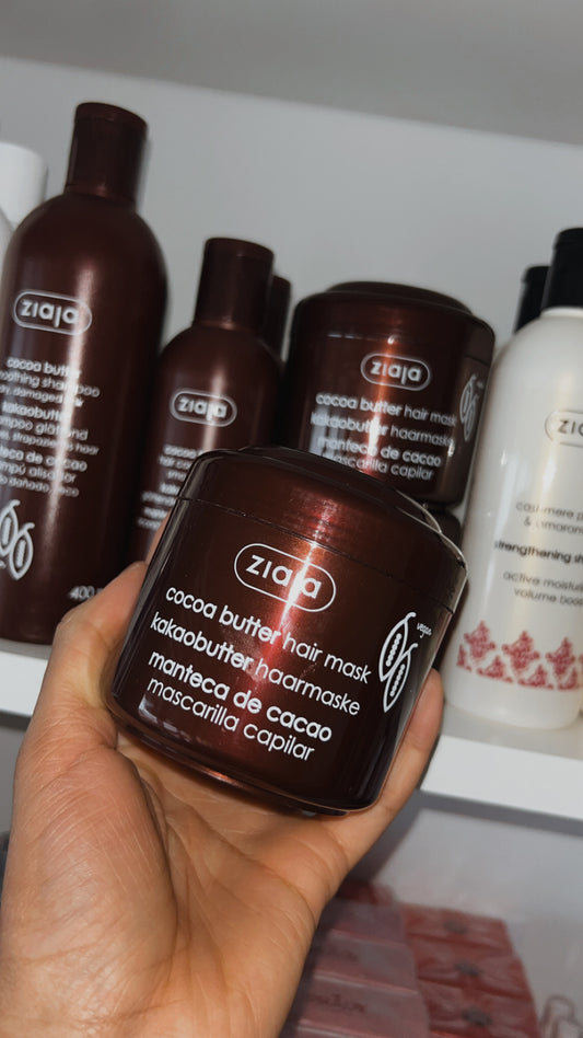 Masque cheveux réparateur - Beurre de cacao